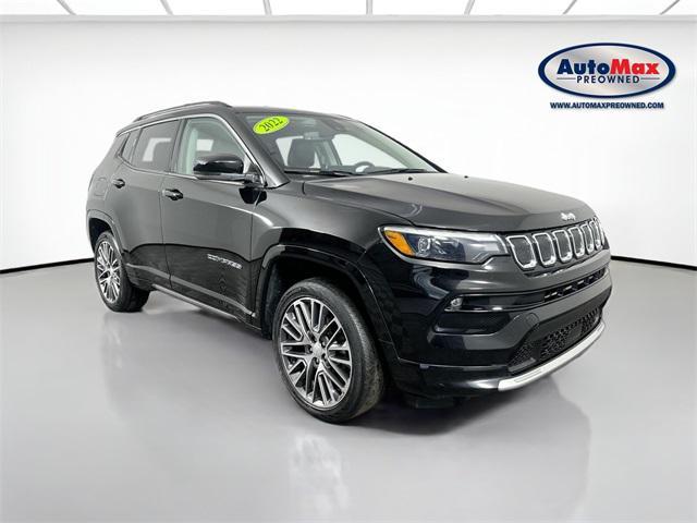 used 2022 Jeep Compass car, priced at $23,500