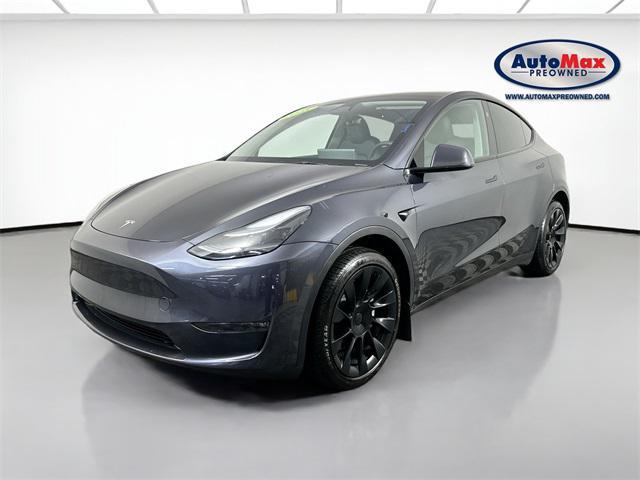 used 2025 Tesla Model Y car, priced at $39,000