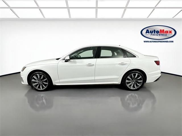 used 2022 Audi A4 car, priced at $29,500