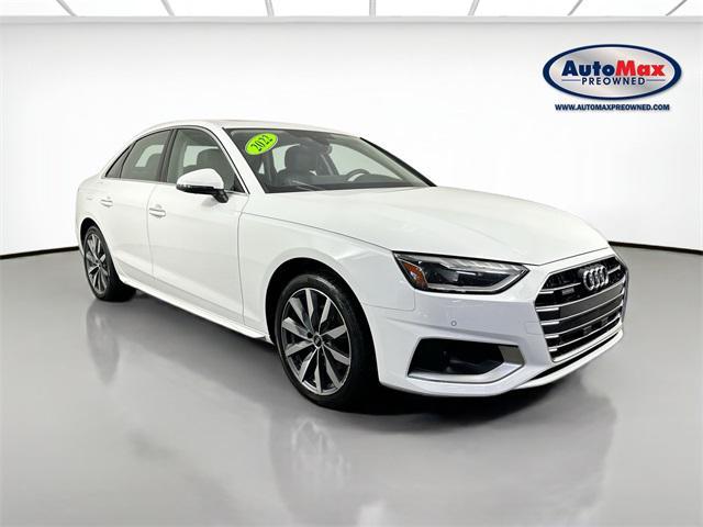 used 2022 Audi A4 car, priced at $29,500