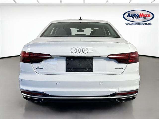used 2022 Audi A4 car, priced at $29,500