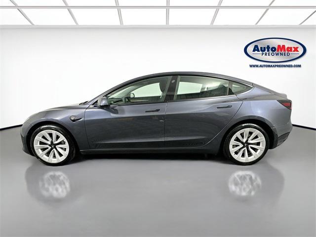 used 2022 Tesla Model 3 car, priced at $28,000