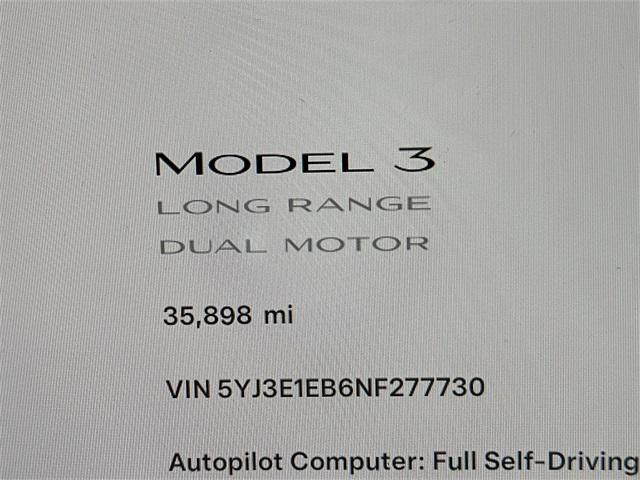 used 2022 Tesla Model 3 car, priced at $28,000