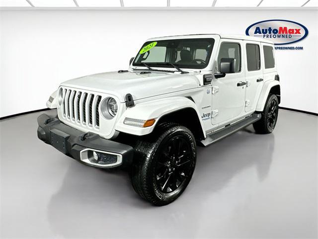 used 2021 Jeep Wrangler Unlimited 4xe car, priced at $30,500