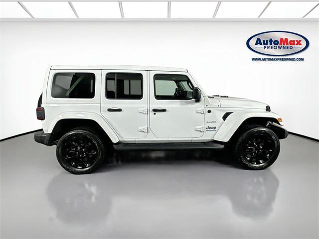 used 2021 Jeep Wrangler Unlimited 4xe car, priced at $30,500