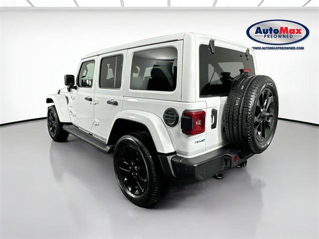 used 2021 Jeep Wrangler Unlimited 4xe car, priced at $30,500