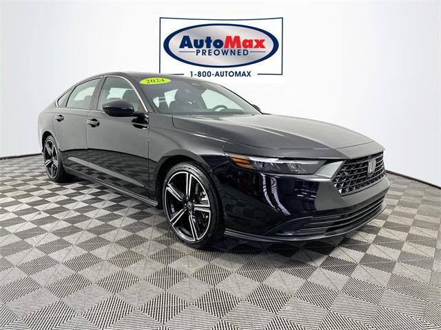 used 2024 Honda Accord Hybrid car, priced at $27,000