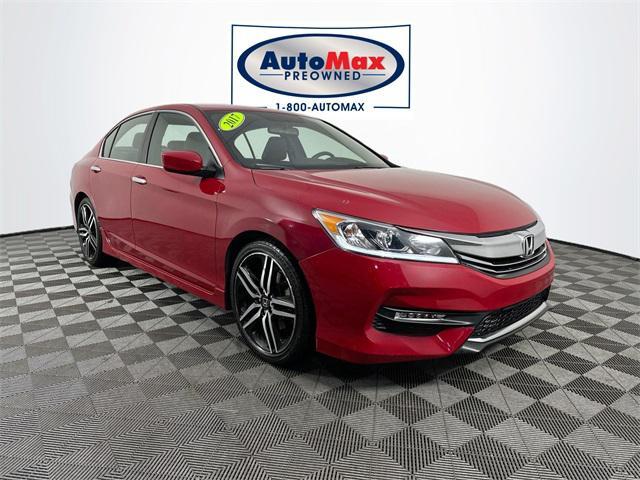 used 2017 Honda Accord car, priced at $18,000