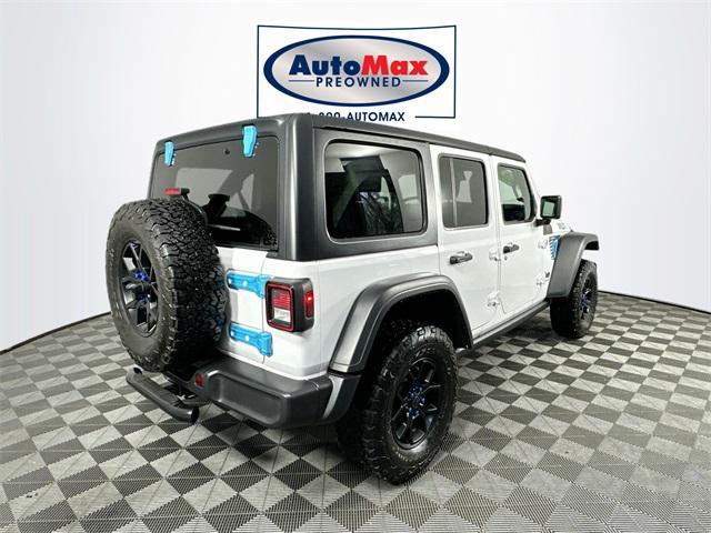 used 2024 Jeep Wrangler 4xe car, priced at $37,500