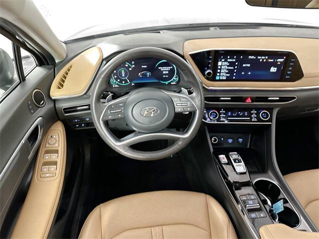 used 2022 Hyundai Sonata Hybrid car, priced at $22,000