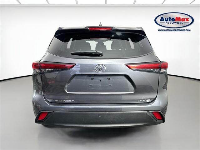 used 2023 Toyota Highlander car, priced at $32,500