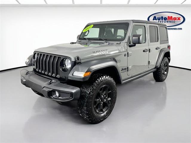 used 2022 Jeep Wrangler Unlimited car, priced at $34,000