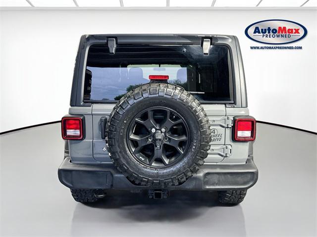 used 2022 Jeep Wrangler Unlimited car, priced at $34,000