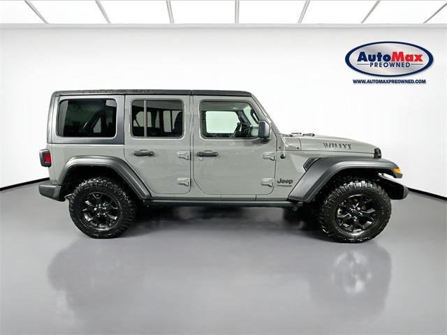 used 2022 Jeep Wrangler Unlimited car, priced at $34,000