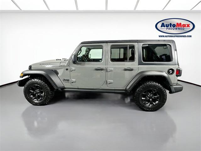 used 2022 Jeep Wrangler Unlimited car, priced at $34,000