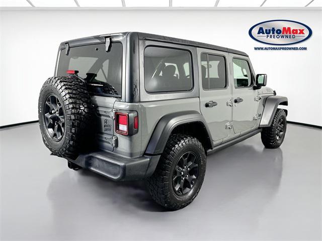 used 2022 Jeep Wrangler Unlimited car, priced at $34,000