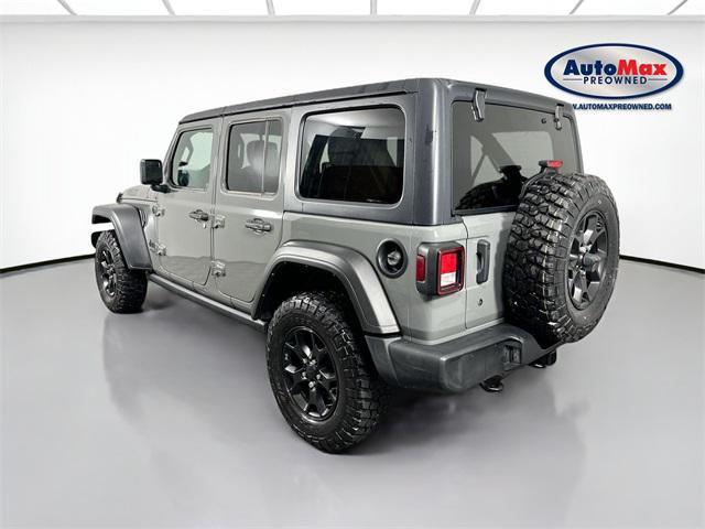 used 2022 Jeep Wrangler Unlimited car, priced at $34,000