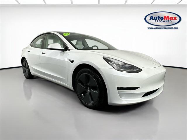 used 2022 Tesla Model 3 car, priced at $26,500