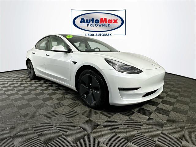 used 2022 Tesla Model 3 car, priced at $30,999