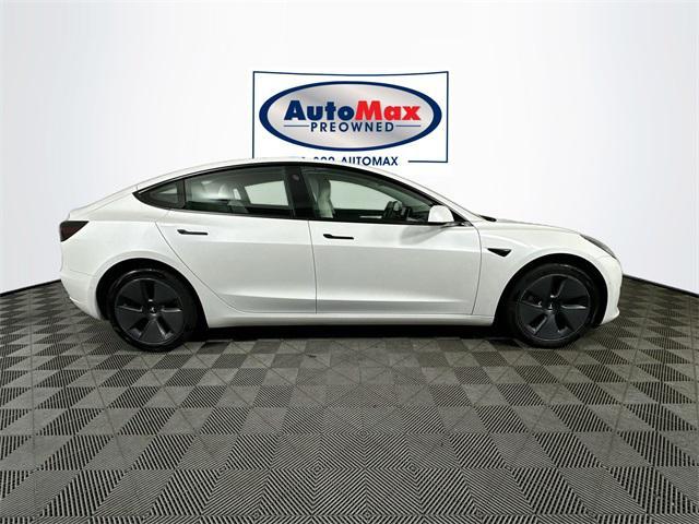 used 2022 Tesla Model 3 car, priced at $30,999