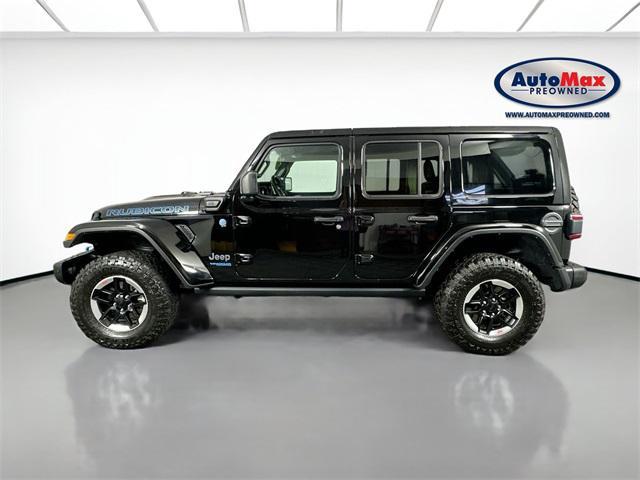 used 2022 Jeep Wrangler Unlimited 4xe car, priced at $34,500