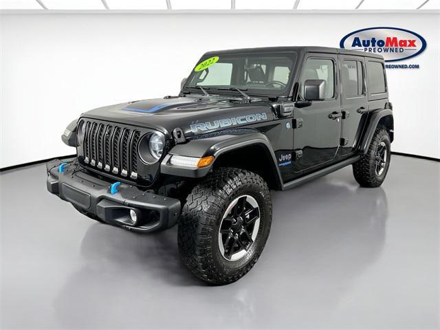 used 2022 Jeep Wrangler Unlimited 4xe car, priced at $34,500