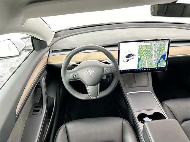 used 2022 Tesla Model 3 car, priced at $30,500