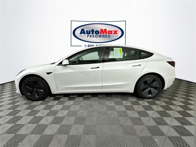 used 2022 Tesla Model 3 car, priced at $30,500