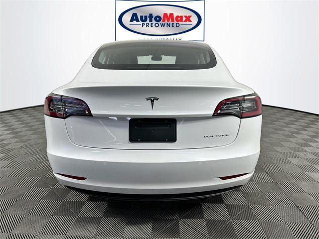 used 2022 Tesla Model 3 car, priced at $30,500