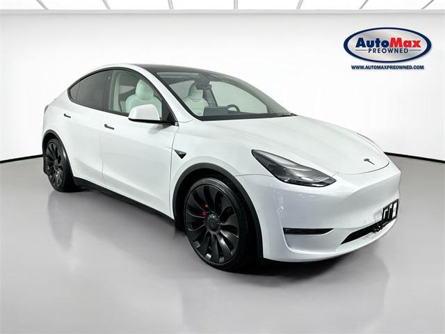 used 2022 Tesla Model Y car, priced at $32,500