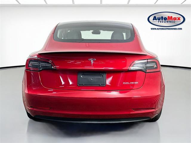 used 2023 Tesla Model 3 car, priced at $33,000