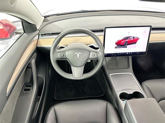 used 2023 Tesla Model 3 car, priced at $33,000