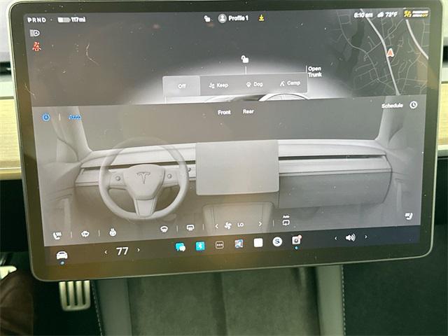 used 2023 Tesla Model 3 car, priced at $32,500