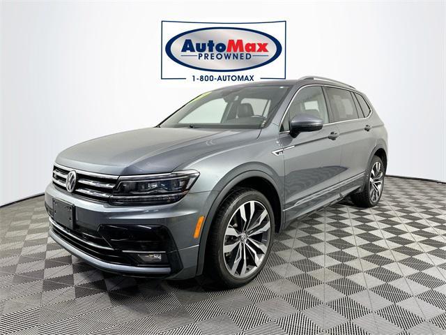 used 2021 Volkswagen Tiguan car, priced at $23,500