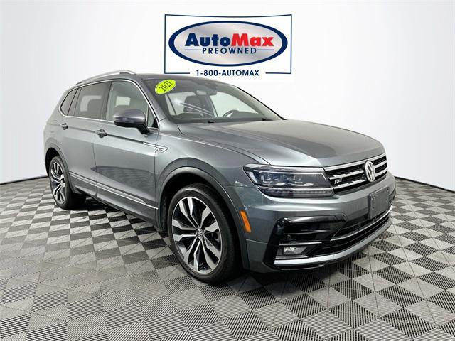 used 2021 Volkswagen Tiguan car, priced at $23,500