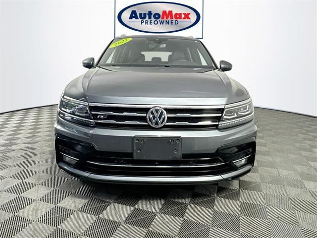 used 2021 Volkswagen Tiguan car, priced at $23,500