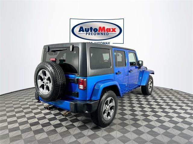 used 2016 Jeep Wrangler Unlimited car, priced at $16,500