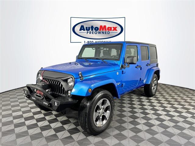 used 2016 Jeep Wrangler Unlimited car, priced at $16,500