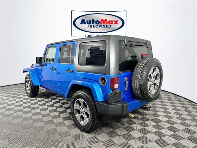 used 2016 Jeep Wrangler Unlimited car, priced at $16,500