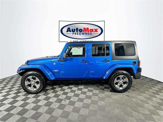 used 2016 Jeep Wrangler Unlimited car, priced at $16,500