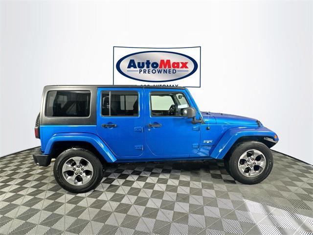 used 2016 Jeep Wrangler Unlimited car, priced at $16,500