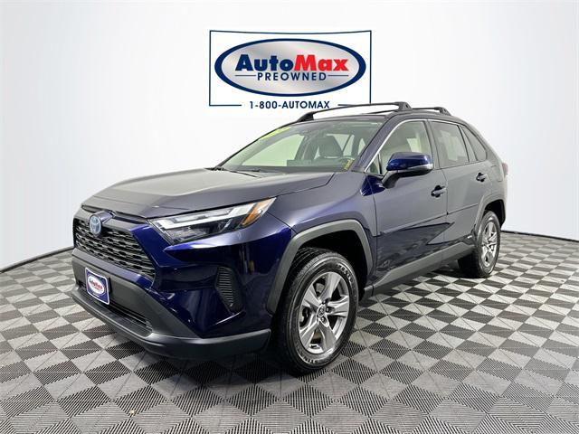 used 2022 Toyota RAV4 Hybrid car, priced at $34,000