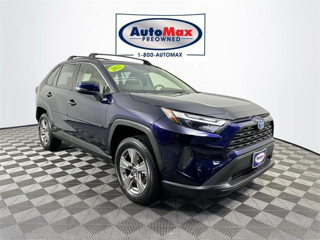 used 2022 Toyota RAV4 Hybrid car, priced at $34,000