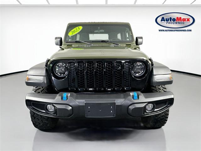 used 2023 Jeep Wrangler 4xe car, priced at $34,500