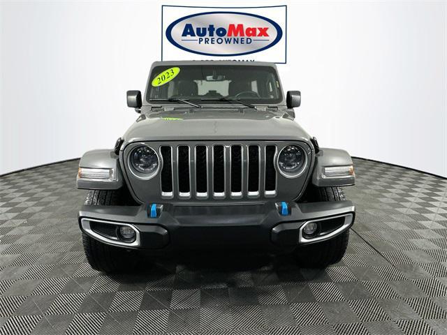 used 2023 Jeep Wrangler 4xe car, priced at $35,000