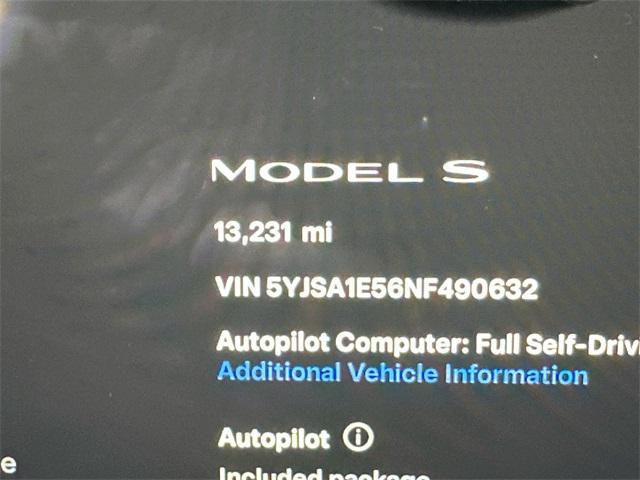 used 2022 Tesla Model S car, priced at $45,500