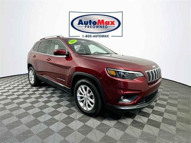 used 2019 Jeep Cherokee car, priced at $18,501