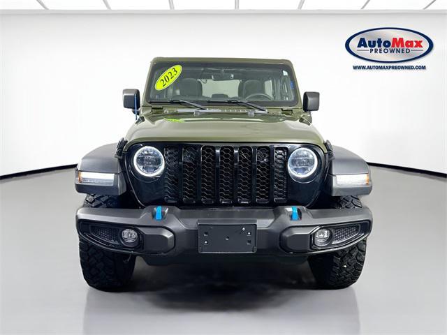 used 2023 Jeep Wrangler 4xe car, priced at $35,500