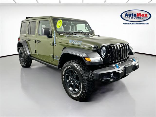 used 2023 Jeep Wrangler 4xe car, priced at $35,500