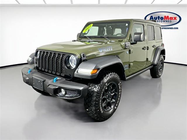 used 2023 Jeep Wrangler 4xe car, priced at $35,500
